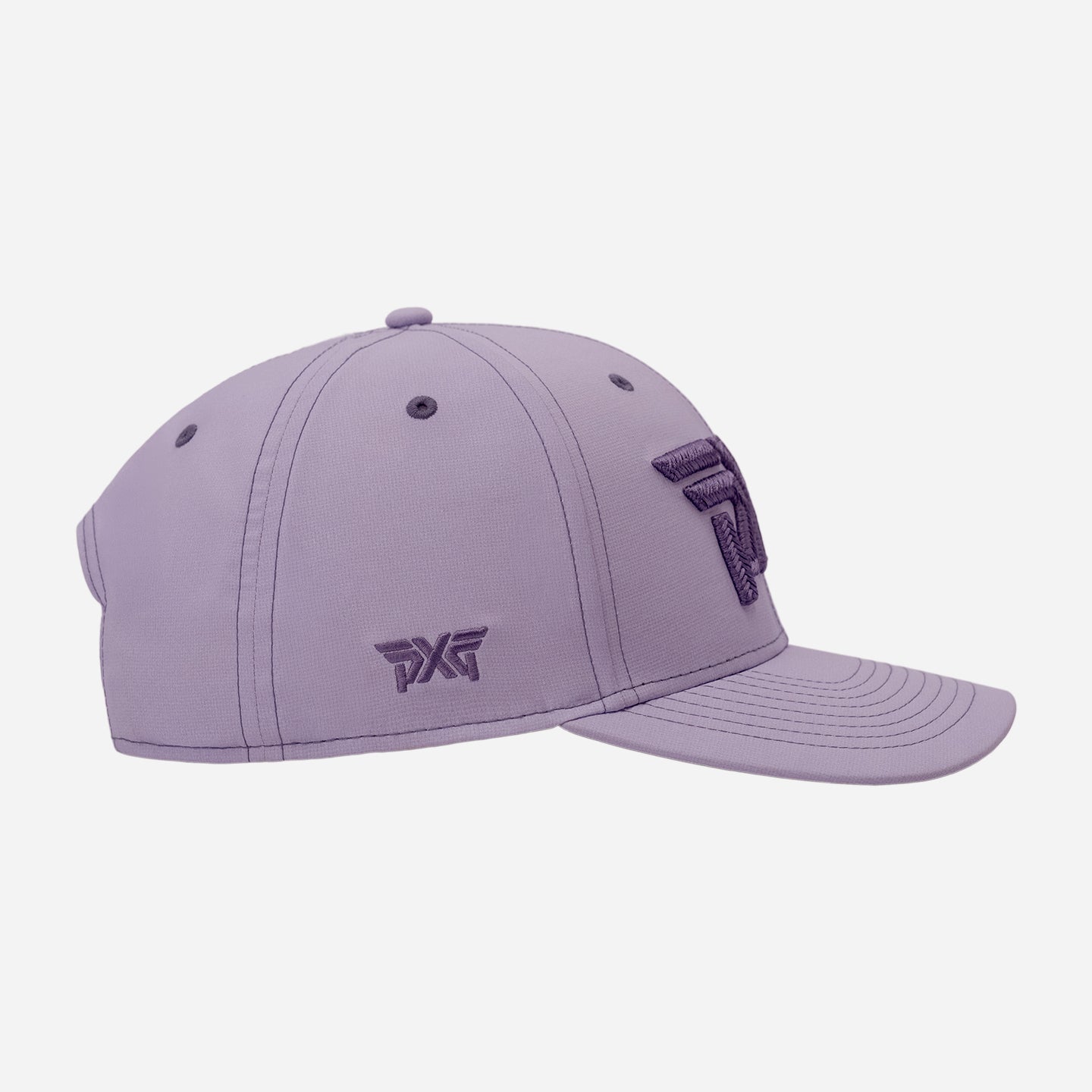 Tonal 6-Panel Structured Low Crown Snapback Cap