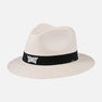 Banded Fedora Straw Hat