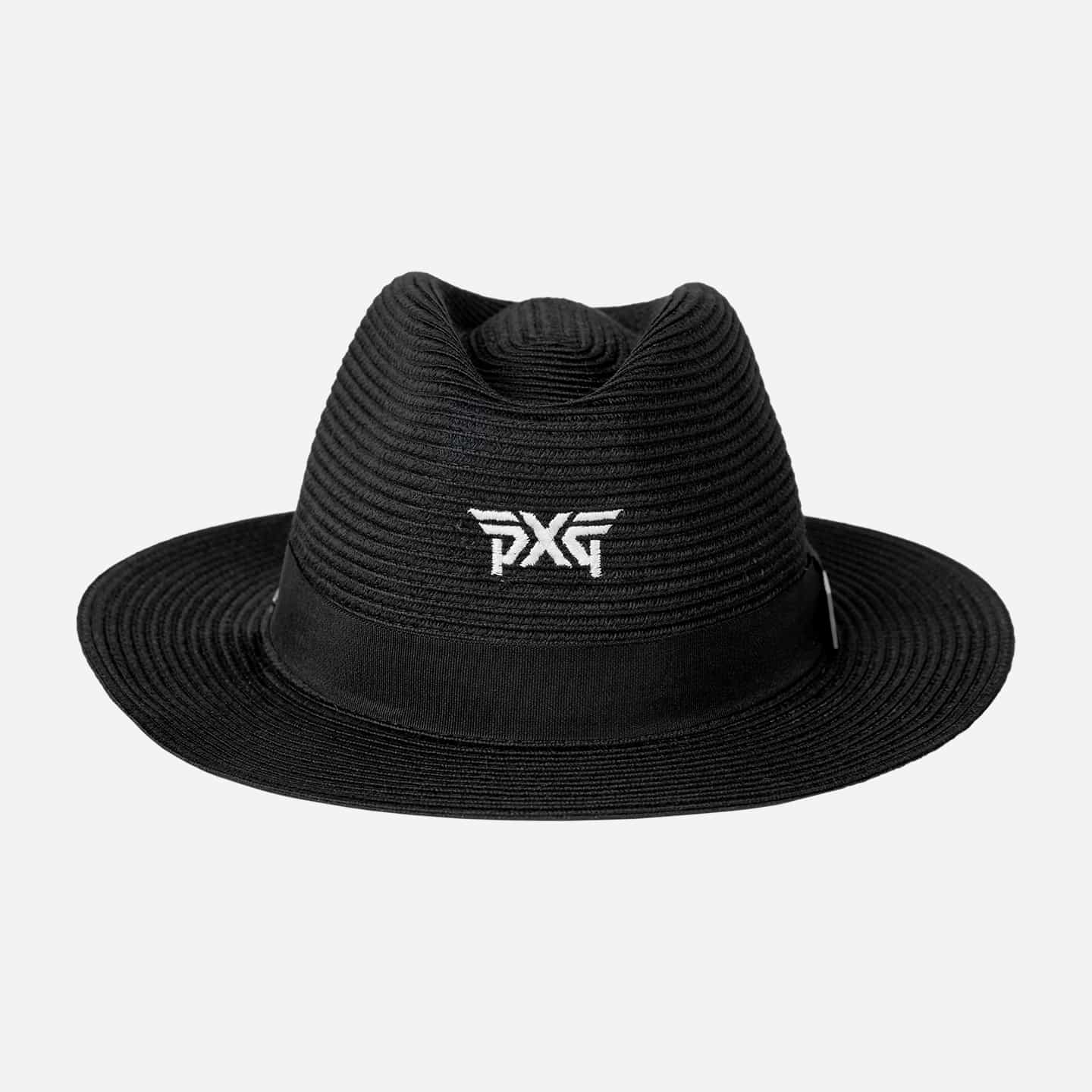 Chapeau De Paille Fedora À Bandes