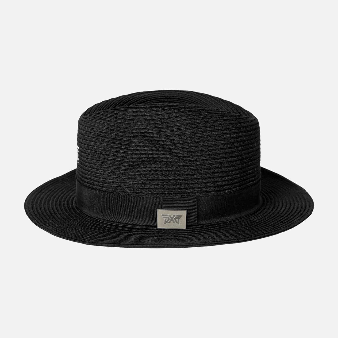 Chapeau De Paille Fedora À Bandes