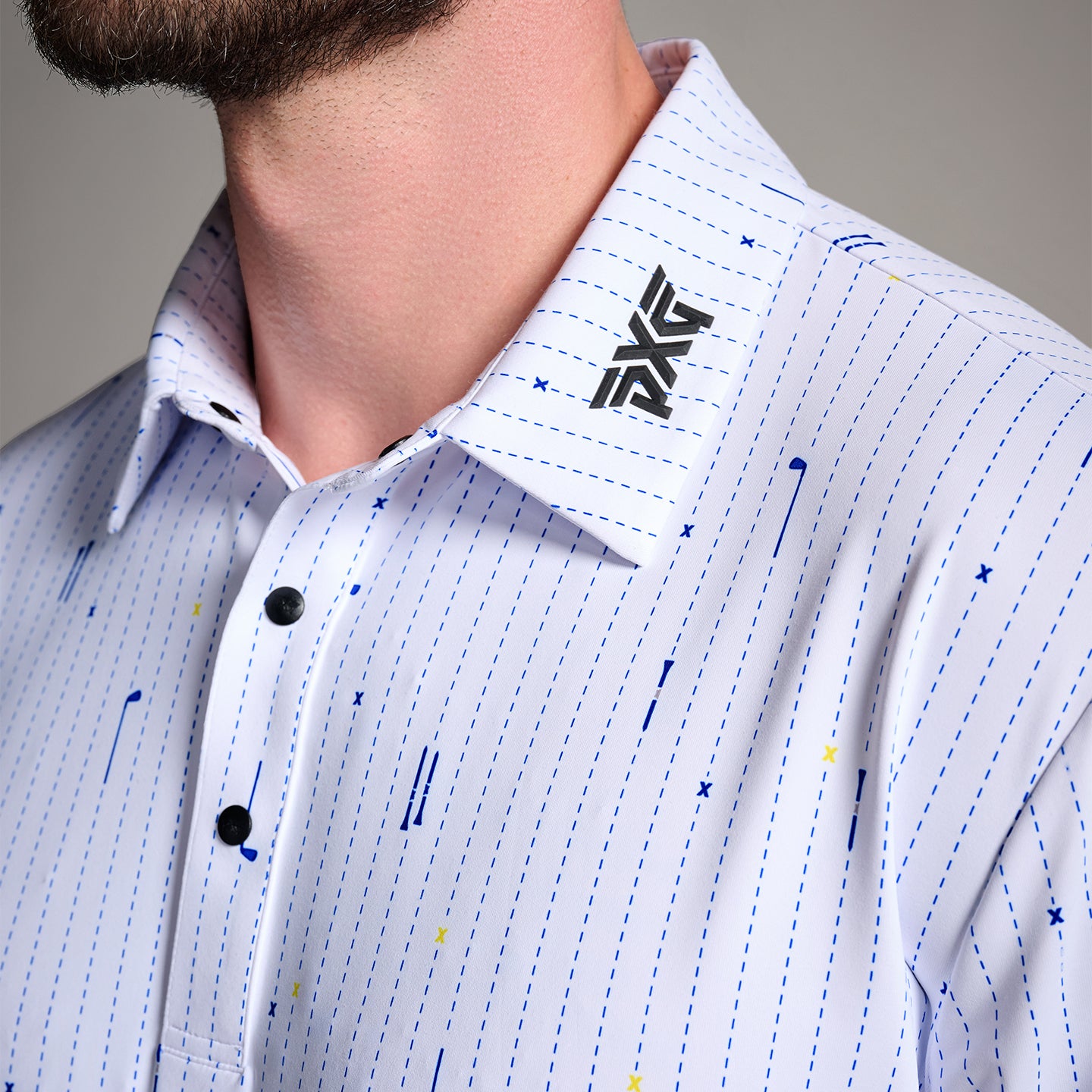 Men's Tour Golf Icons Polo