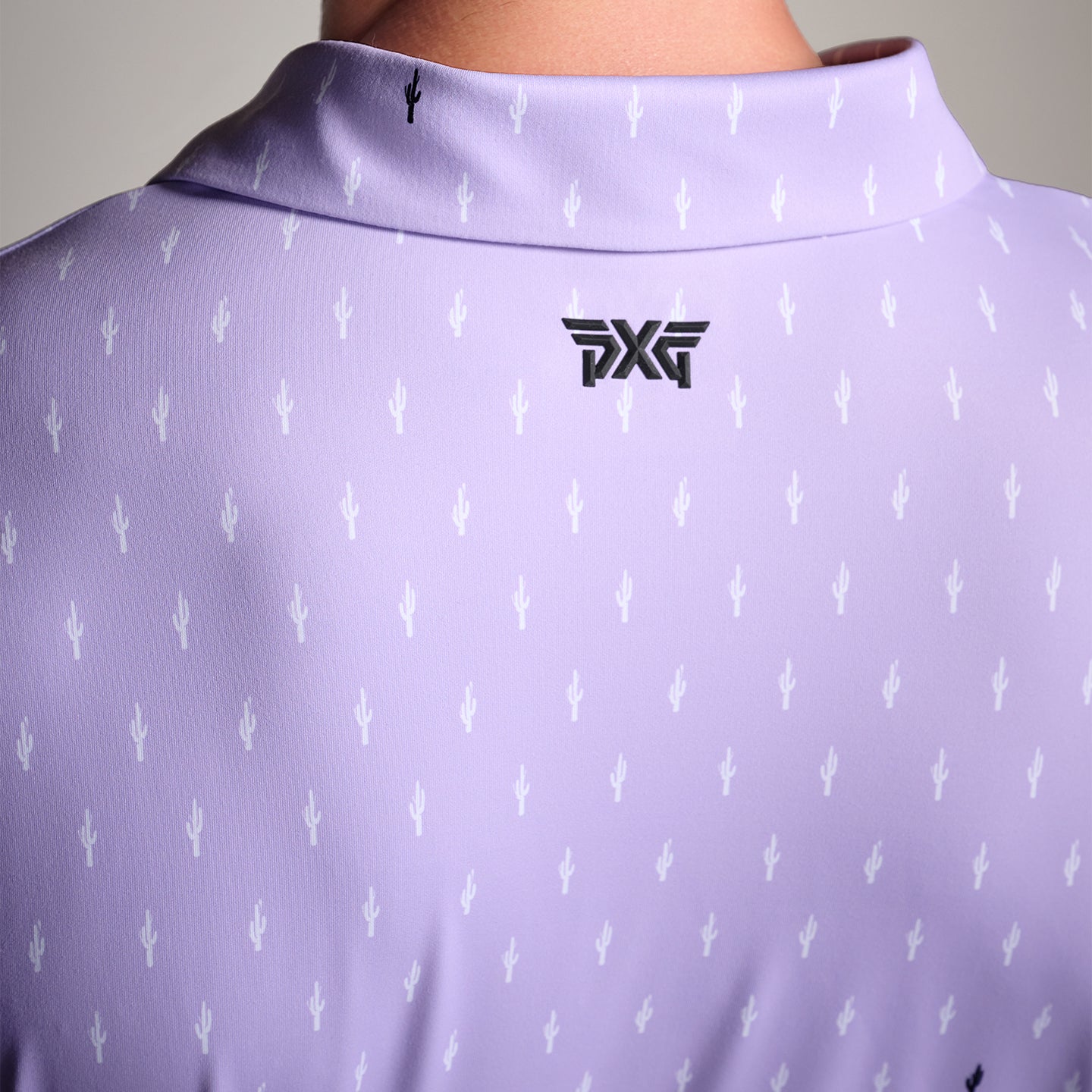 Men's Tour Cactus Print Polo