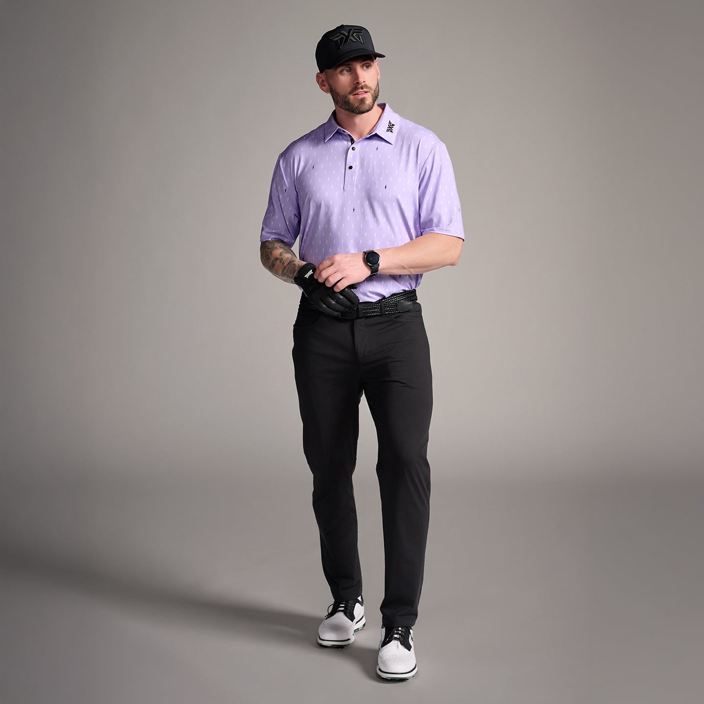 Men's Tour Cactus Print Polo