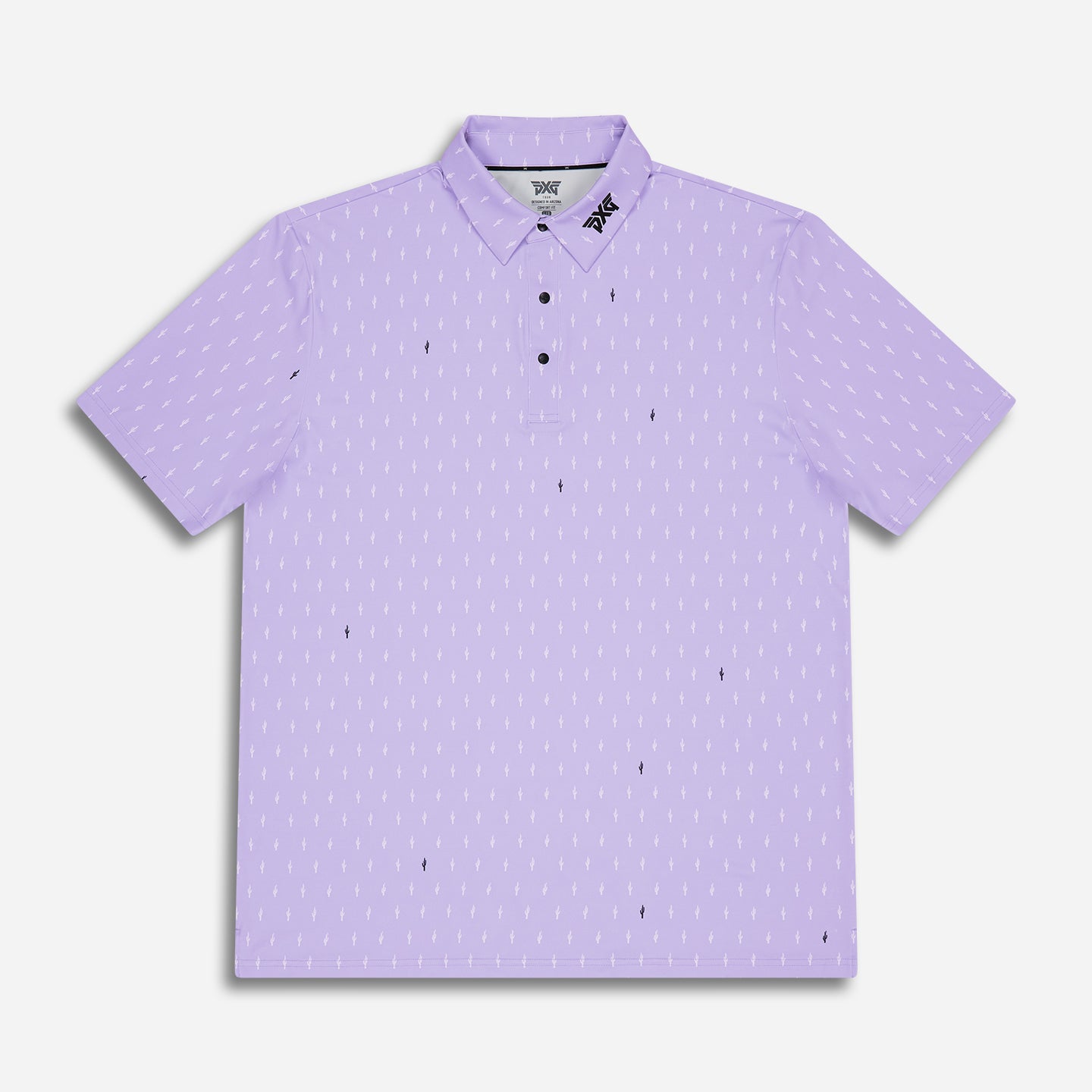 Men's Tour Cactus Print Polo