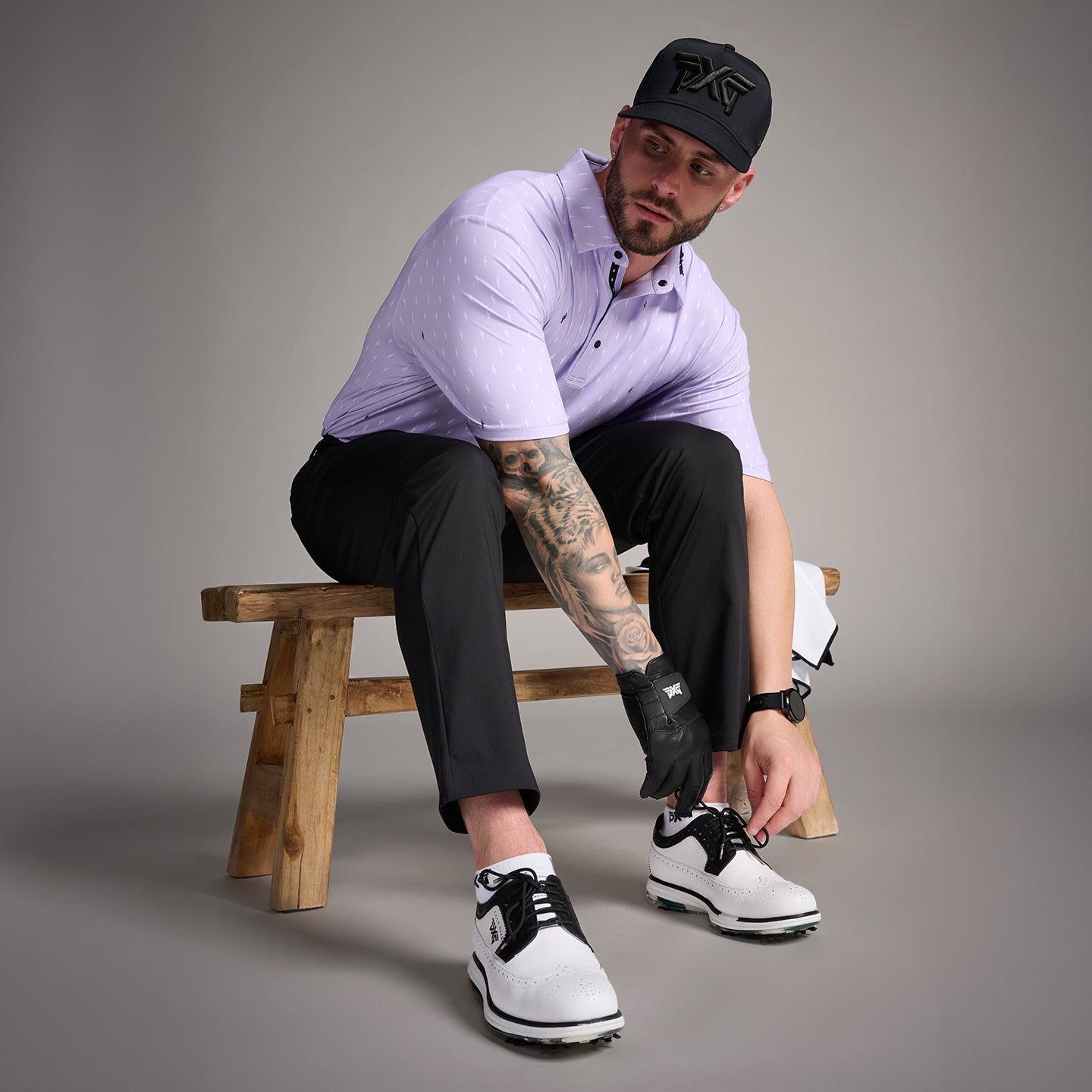 Men's Tour Cactus Print Polo