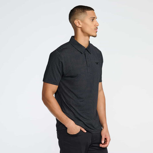 Men's Crisscross Print Polo - PXG Canada