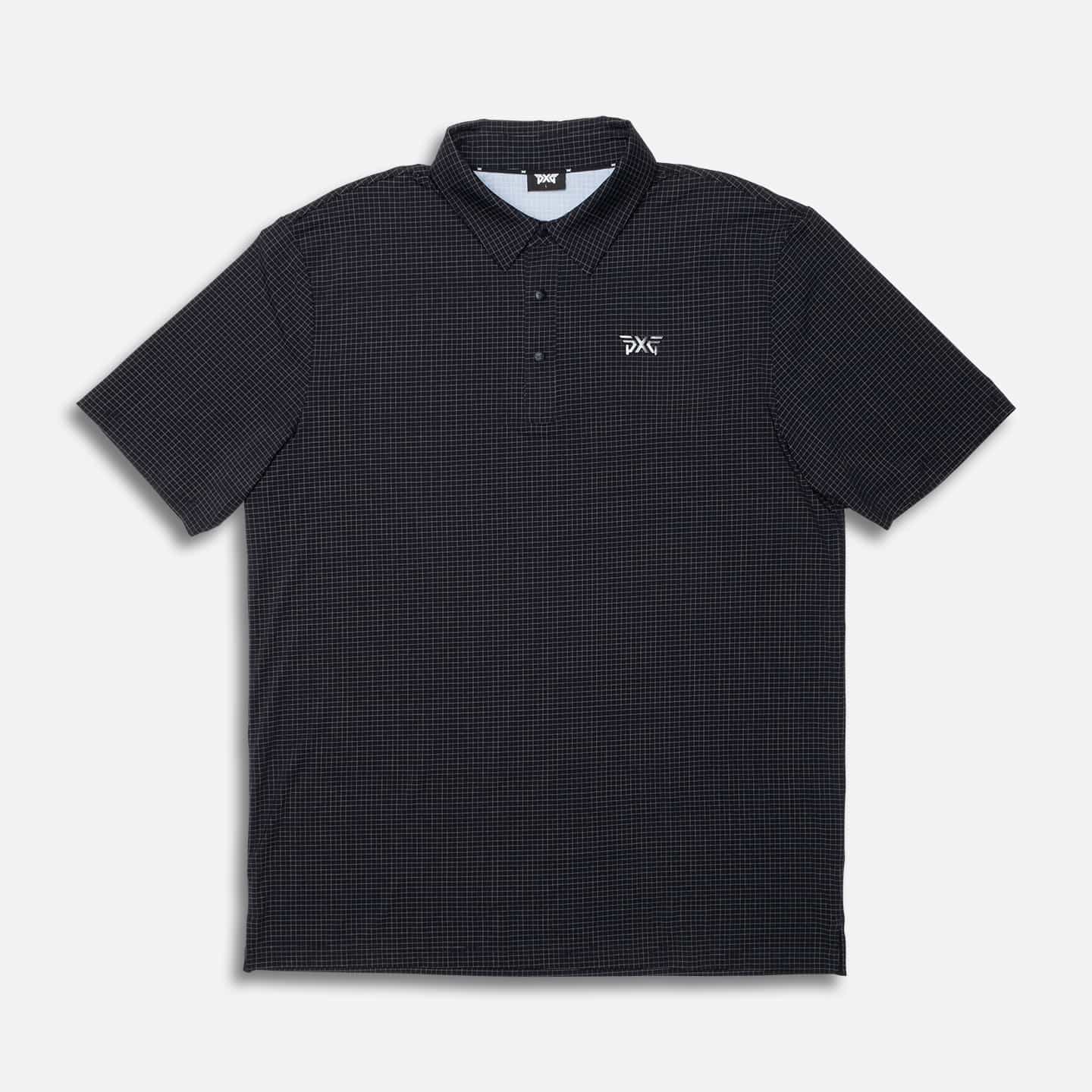 Men's Crisscross Print Polo
