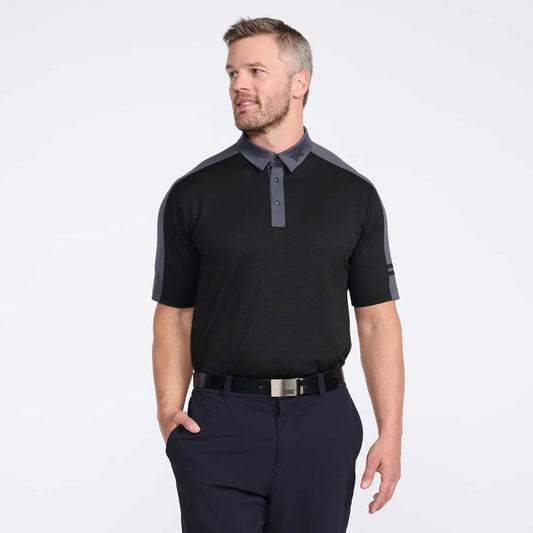 Men's Comfort Fit Short Sleeve Shoulder Trim Polo - PXG Canada