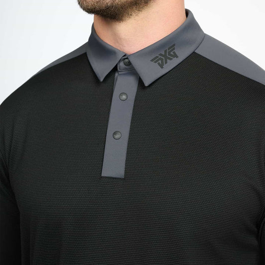 Men's Comfort Fit Short Sleeve Shoulder Trim Polo - PXG Canada