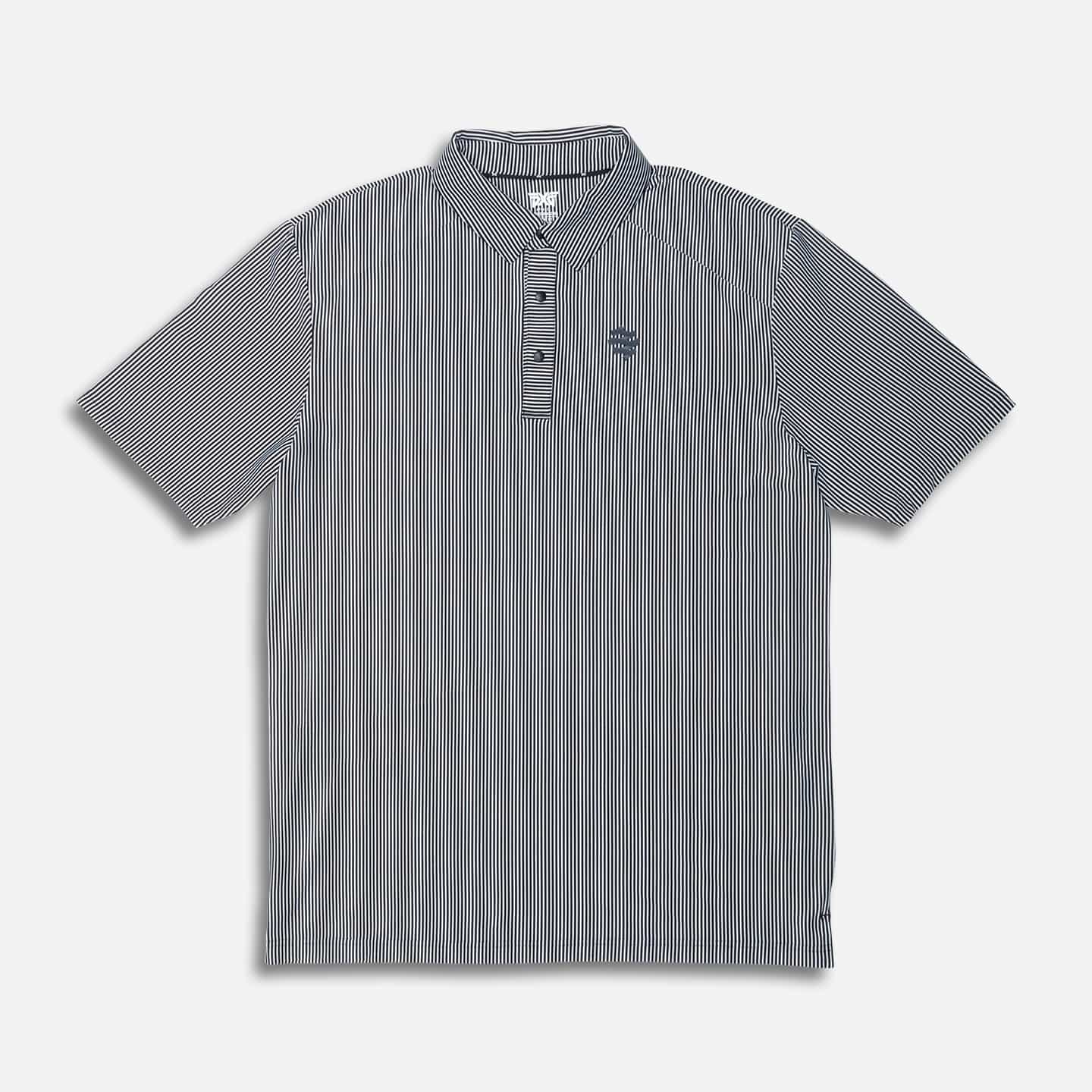 Men's Striped Polo