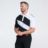 Men's Diagonal Stripe Polo