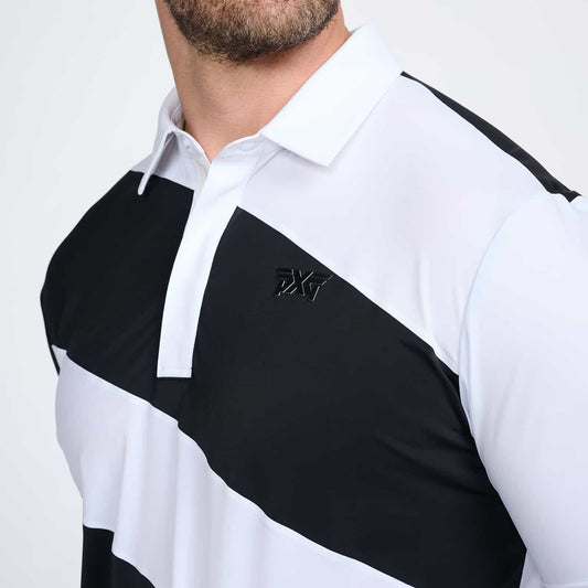 Men's Diagonal Stripe Polo - PXG Canada