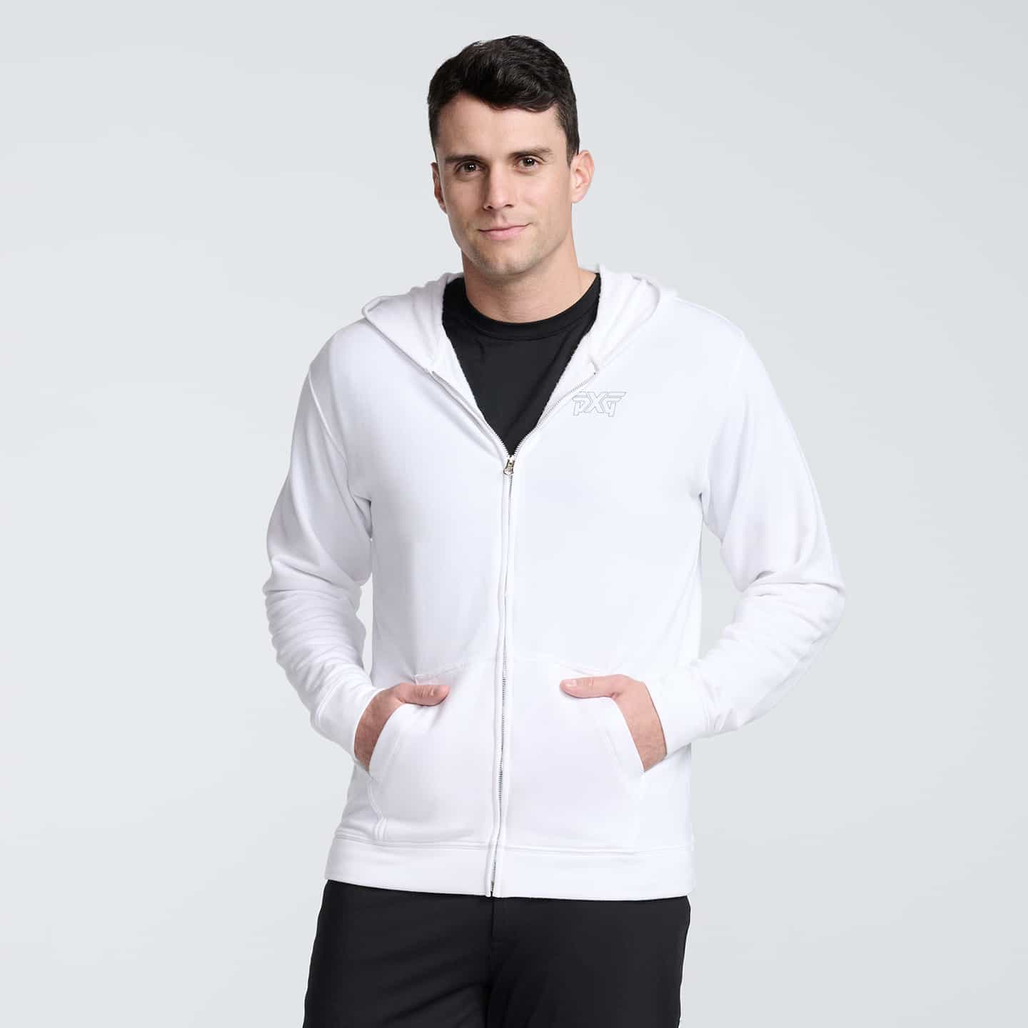 Men's Casual Cozy Full-Zip Hoodie