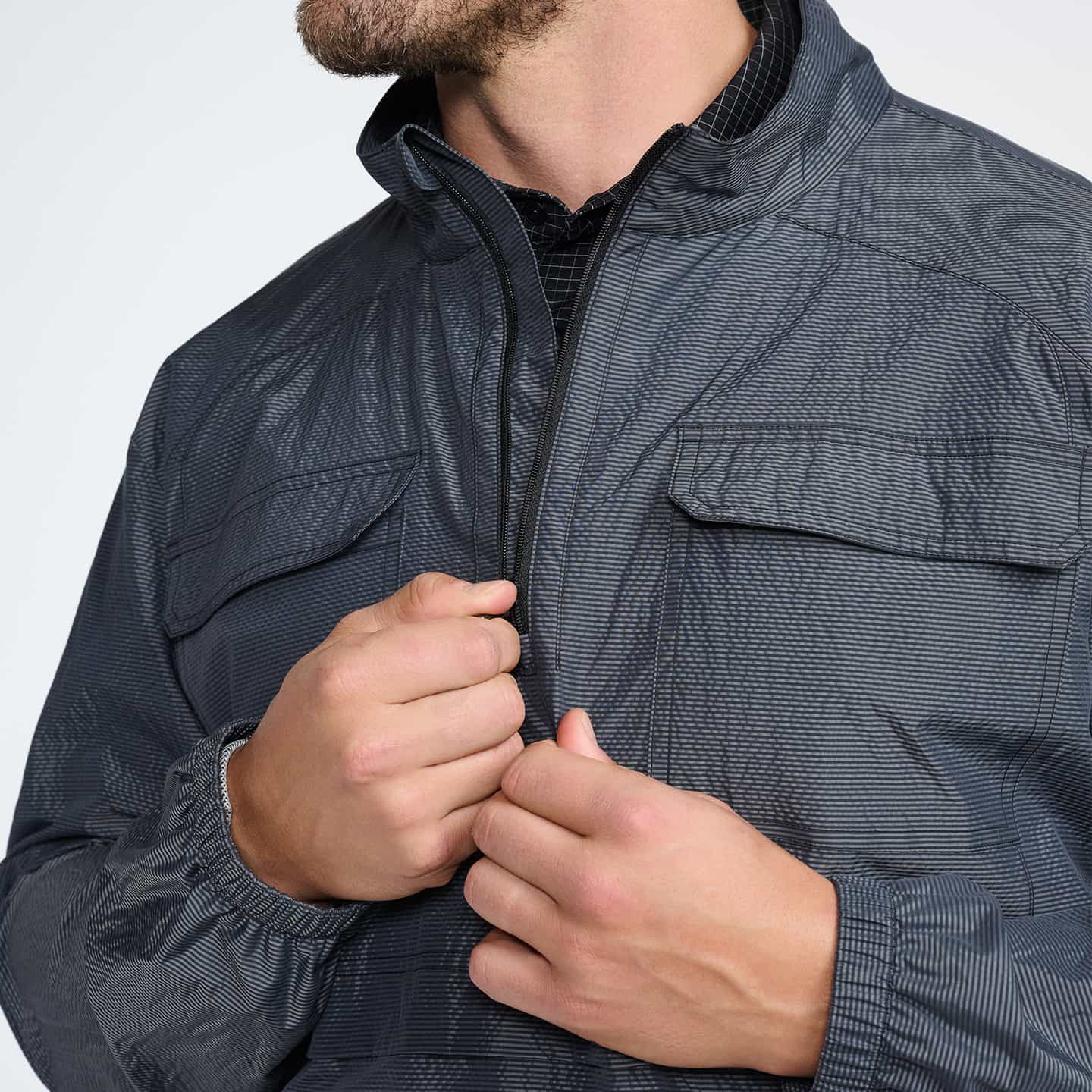 [New Era]★GOLF★WIND JACKET Men's 1/2 Zip Pullover Jacket | PXG Canada