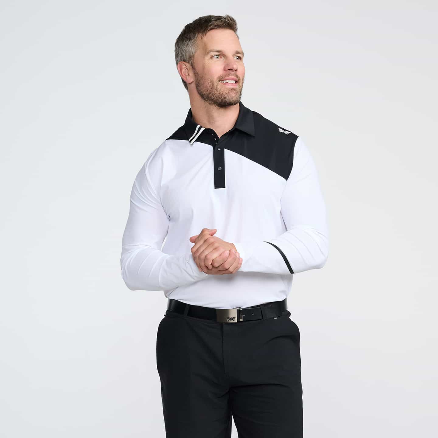 Men's Long Sleeve Evolution Polo