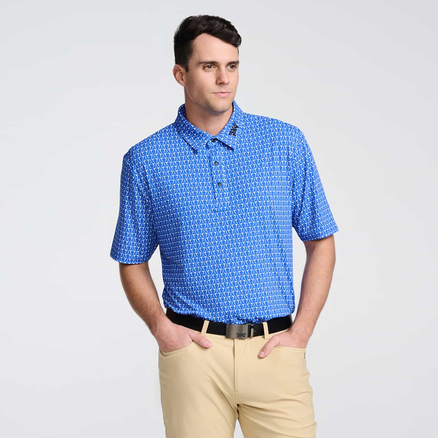 Men's Tour Crossed Driver Polo