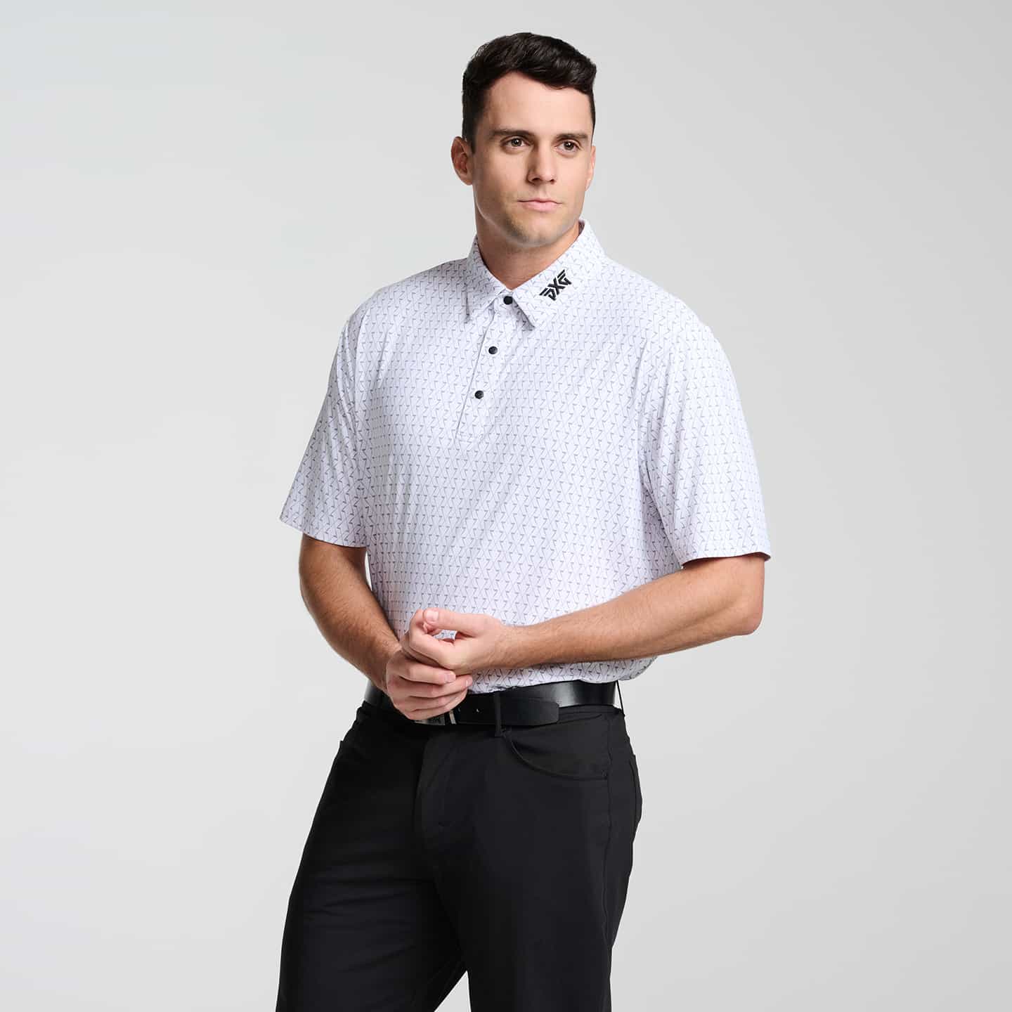 Men's Tour Crossed Driver Polo