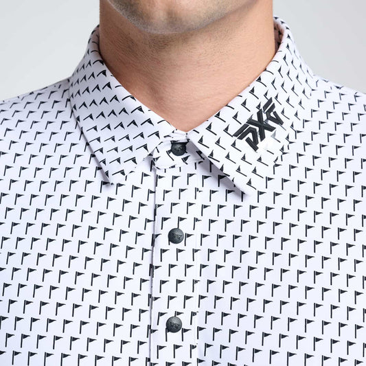 Men's Tour Pin Flag Polo - PXG Canada