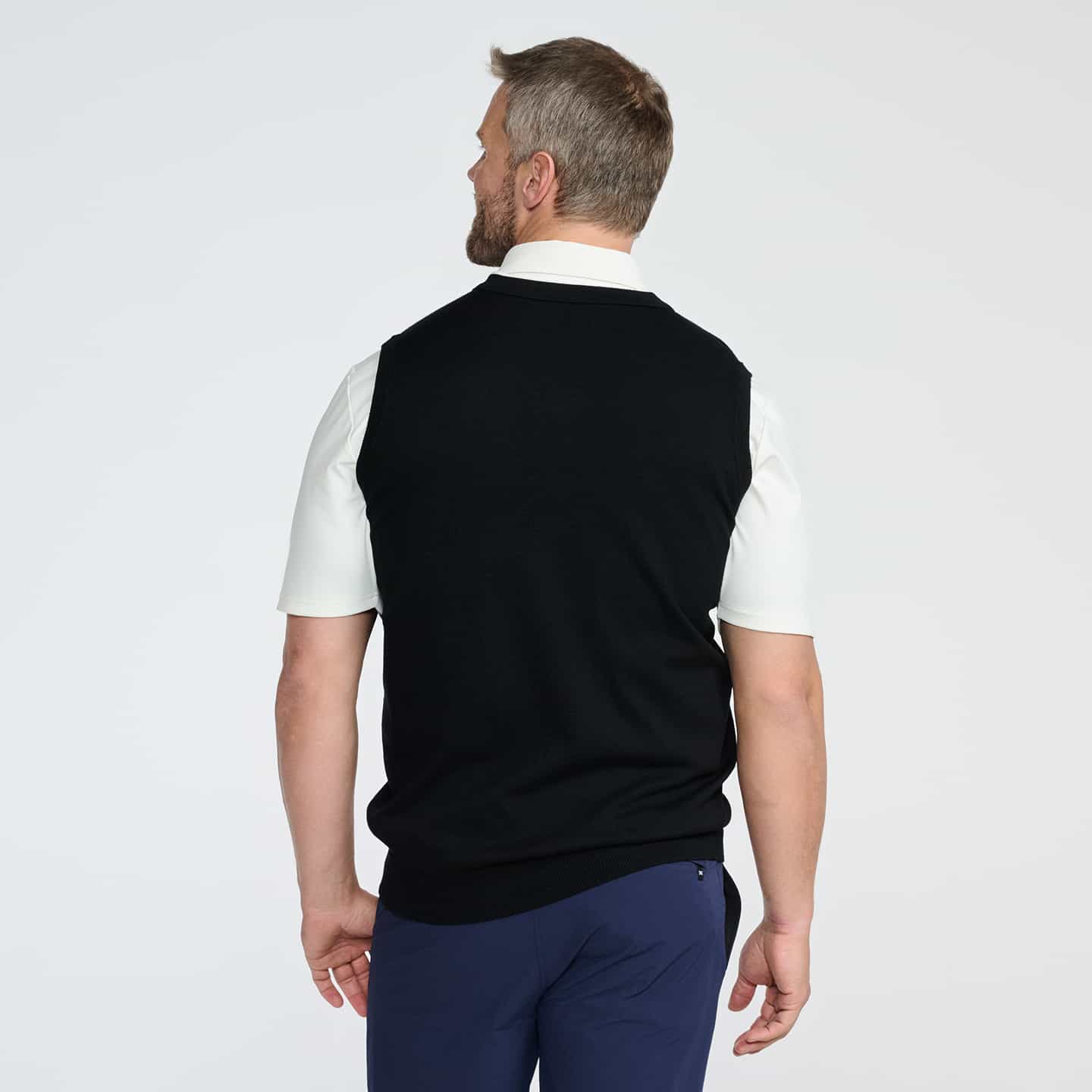 Gilet Tricoté À Col En V