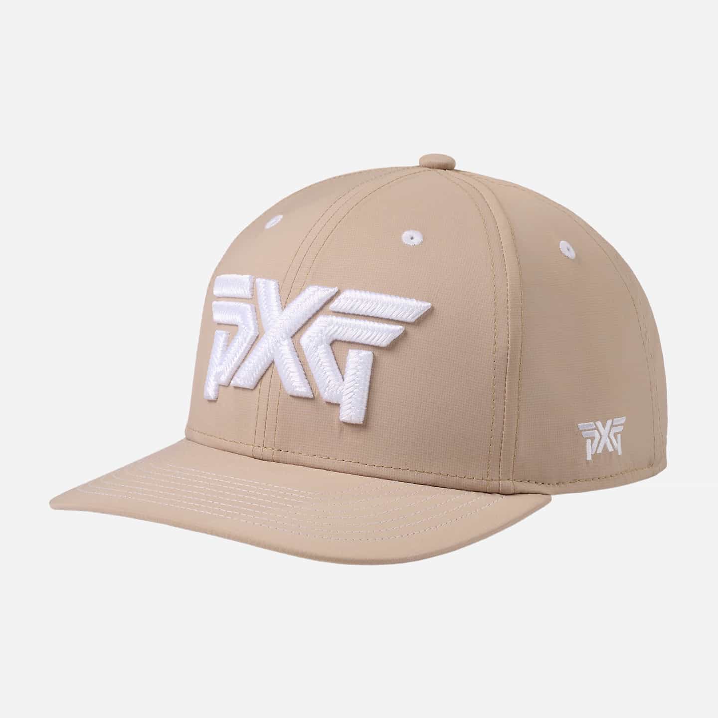 6 Panel Structured Low Crown Snapback - Warm Sand - One Size