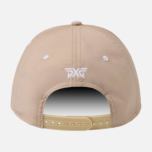 6 Panel Structured Low Crown Snapback - Warm Sand - One Size - PXG Canada