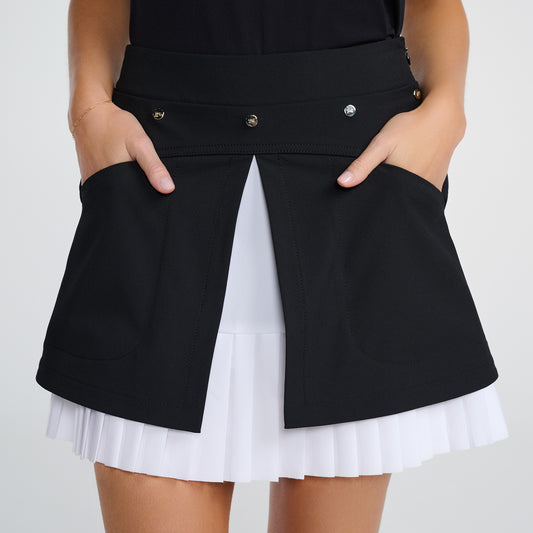 Women's Apron Pleated Skirt - PXG Canada