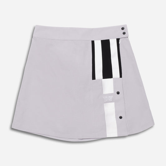 Jupe Trapèze À Rayures Et Logo - PXG Canada
