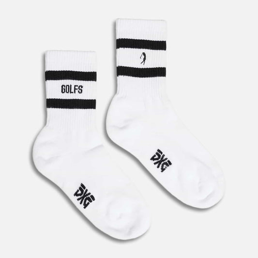 Women's #Shegolfs Crew Socks - White - One Size - PXG Canada