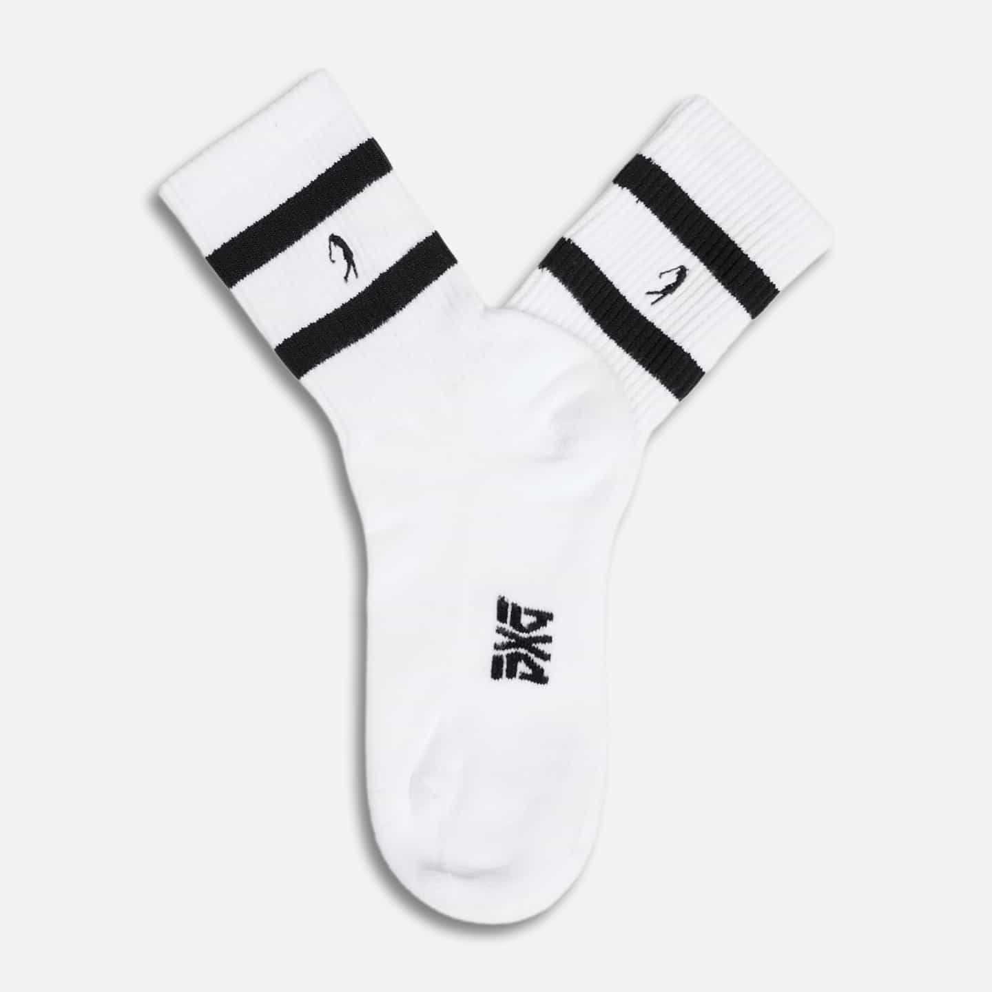 Women's #Shegolfs Crew Socks - White - One Size