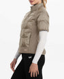 Women's Short Sleeve Puffer Jacket