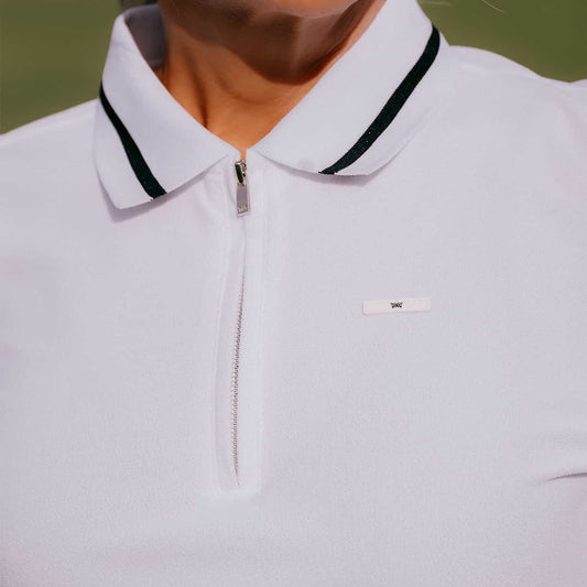 Polo À Manches Longues 1/4 Zip En Tissu Éponge - PXG Canada