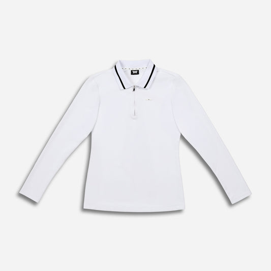 Polo À Manches Longues 1/4 Zip En Tissu Éponge - PXG Canada