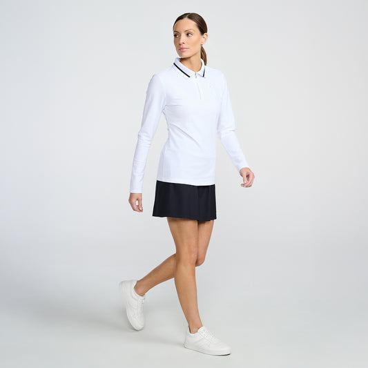 Women's Terry Cloth 1/4 Zip Long Sleeve Polo - PXG Canada