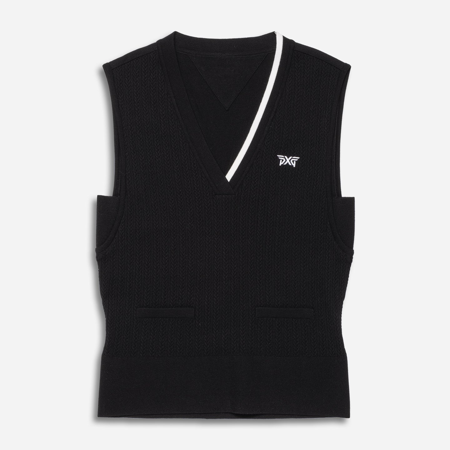 Gilet De Style Universitaire Avec Col En V Profond Pour Femmes