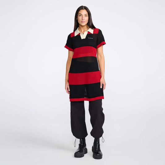 Women's Varsity Pointelle Tunic Dress - PXG Canada