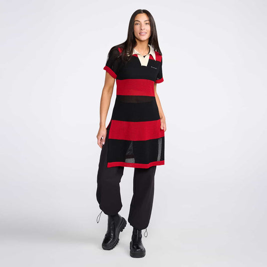 Women's Varsity Pointelle Tunic Dress - PXG Canada