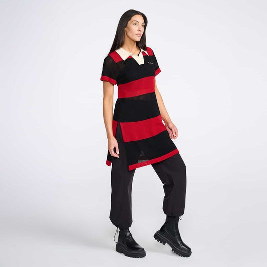 Women's Varsity Pointelle Tunic Dress - PXG Canada